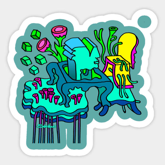 Sycophant Sticker by StefanStettner